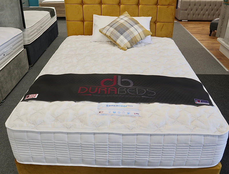 Dura Beds Divan Bed & Cuba Headboard Set
