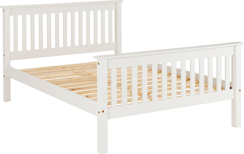 Monaco 5' King Size Bed High Foot End