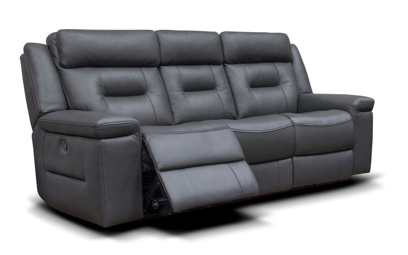Osbourne Leather 3+1+1 Recliner Sofa with electric recliner Armchairs