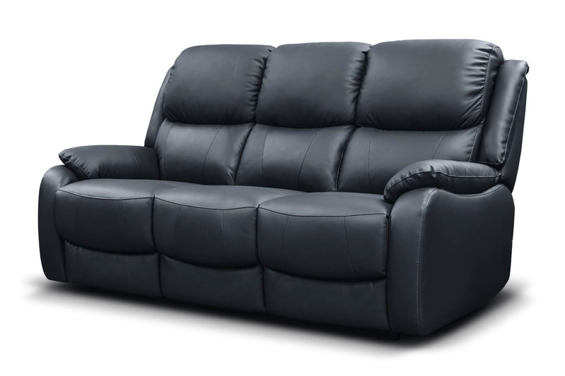 Parker 2 Seater Sofa Half Leather