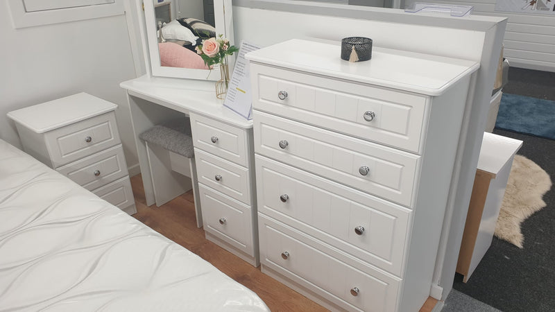 Millwood 4 Drawer Deep Chest - Choose Your Colours