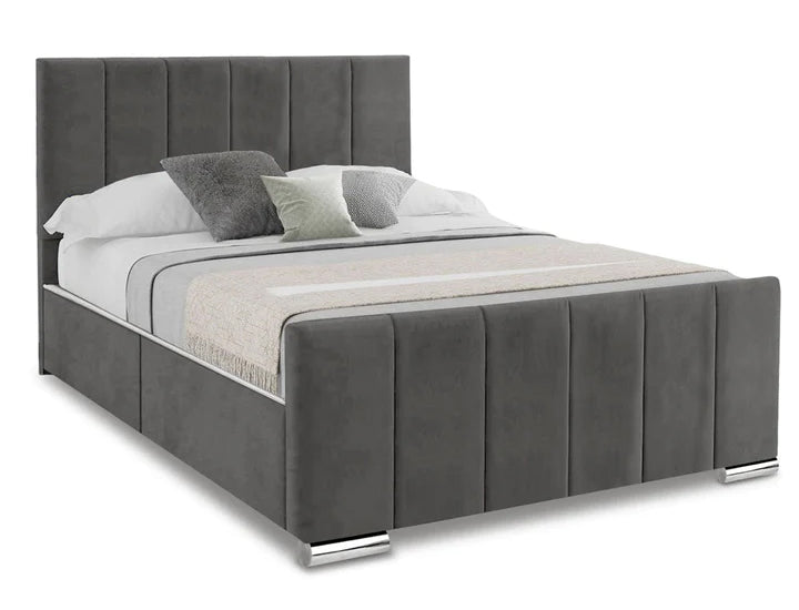 Brooke Bed Frame Dark Grey