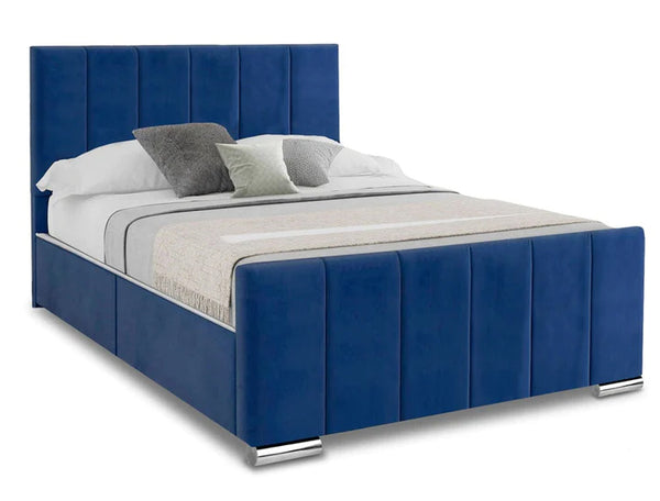 Brooke Bed Frame Royal Blue