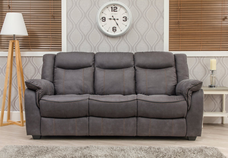 3+1+1 Seater Fabric Non Reclining Sofas Brooklyn in 2 Colours