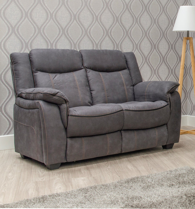 Brooklyn 2 seat sofa grey