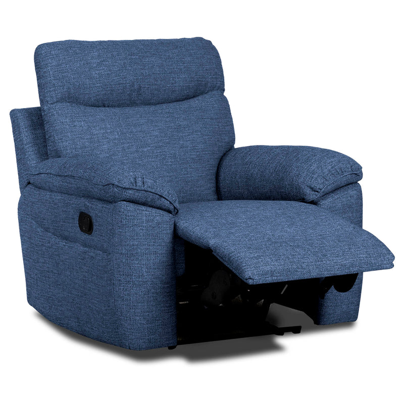 The Dunluce armchair blue