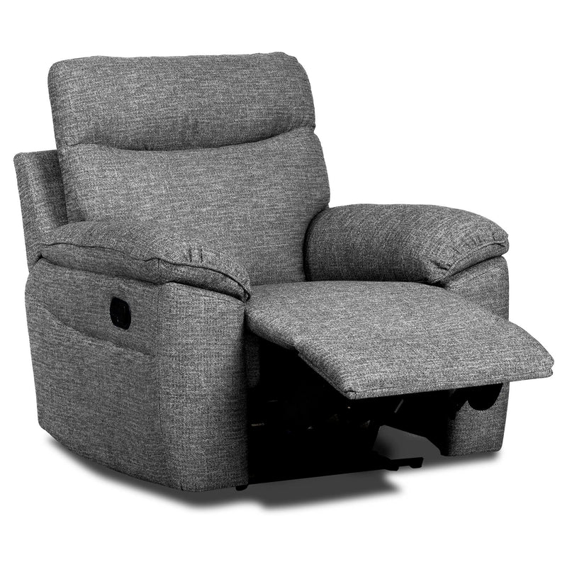 Dunluce armchair dark grey