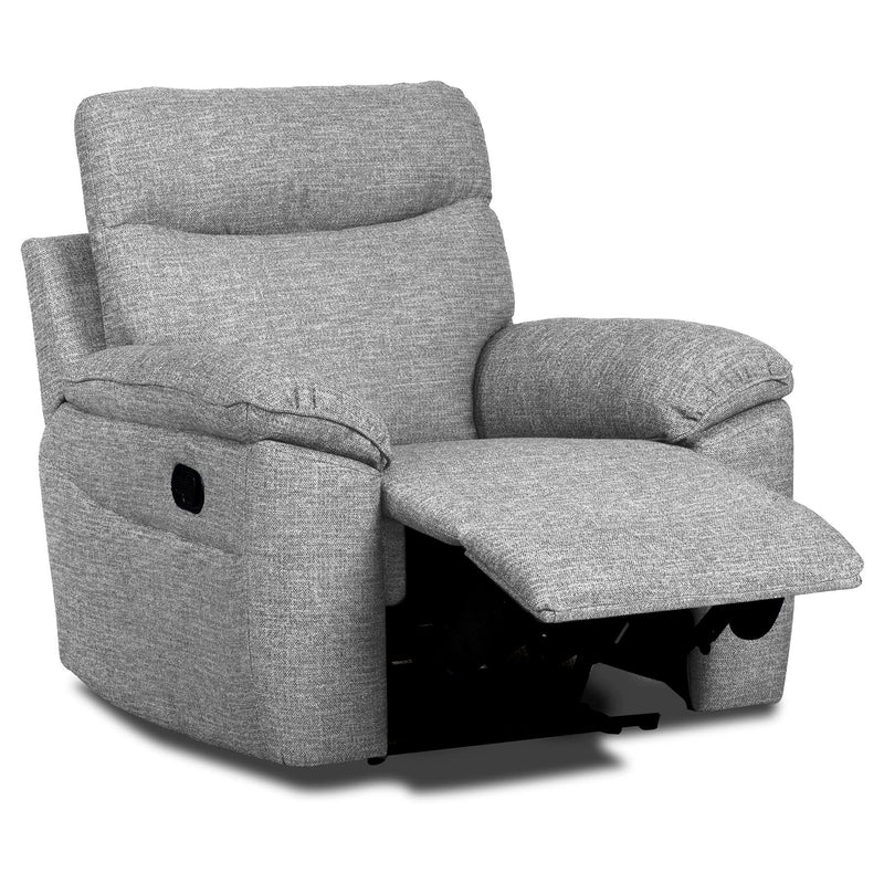 Dunluce armchair light grey 