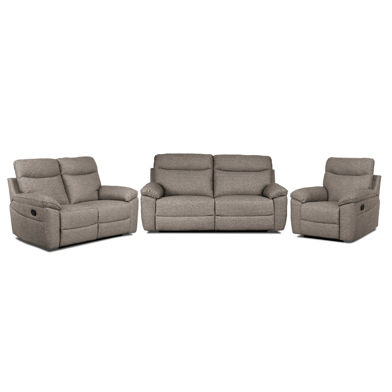 Dunluce 3+2+1 seat grey 