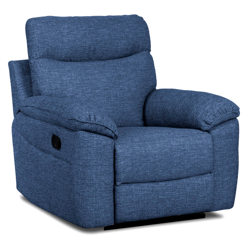 The Dunluce armchair blue