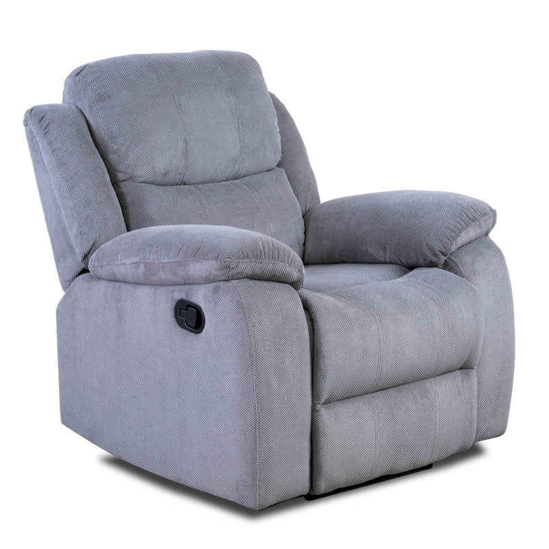 Emma armchair light grey fabric