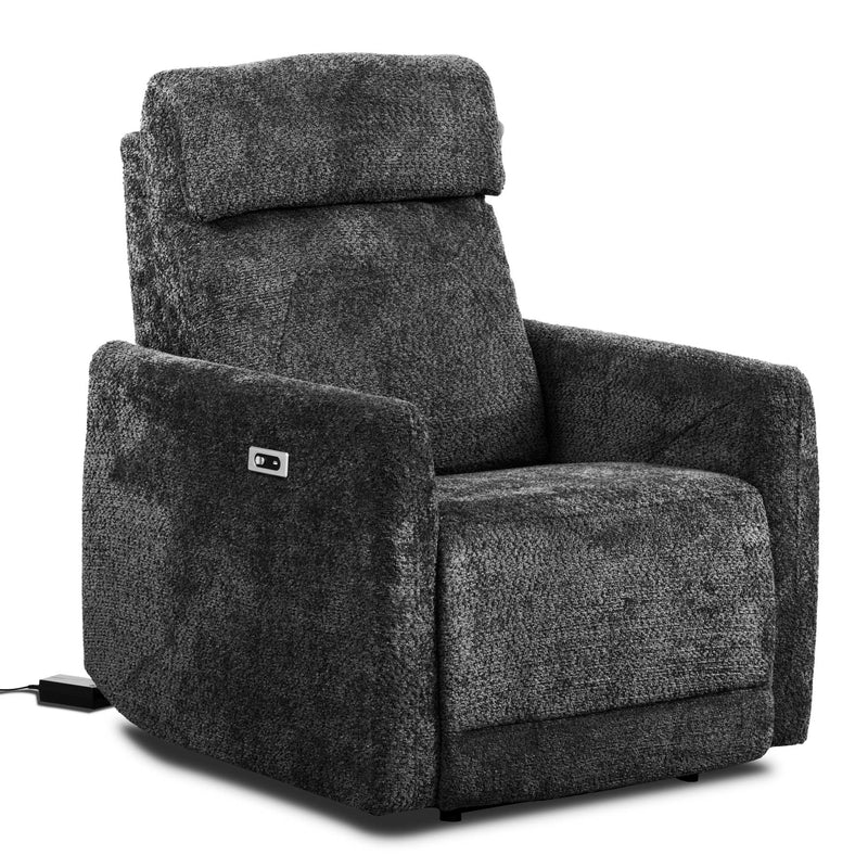 Enzo armchair grey fabric