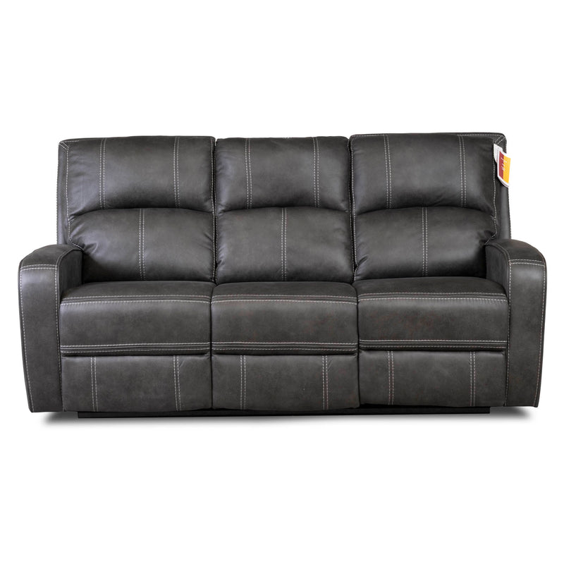 Galway 3+2 Gun Metal Fabric Recliner Sofas