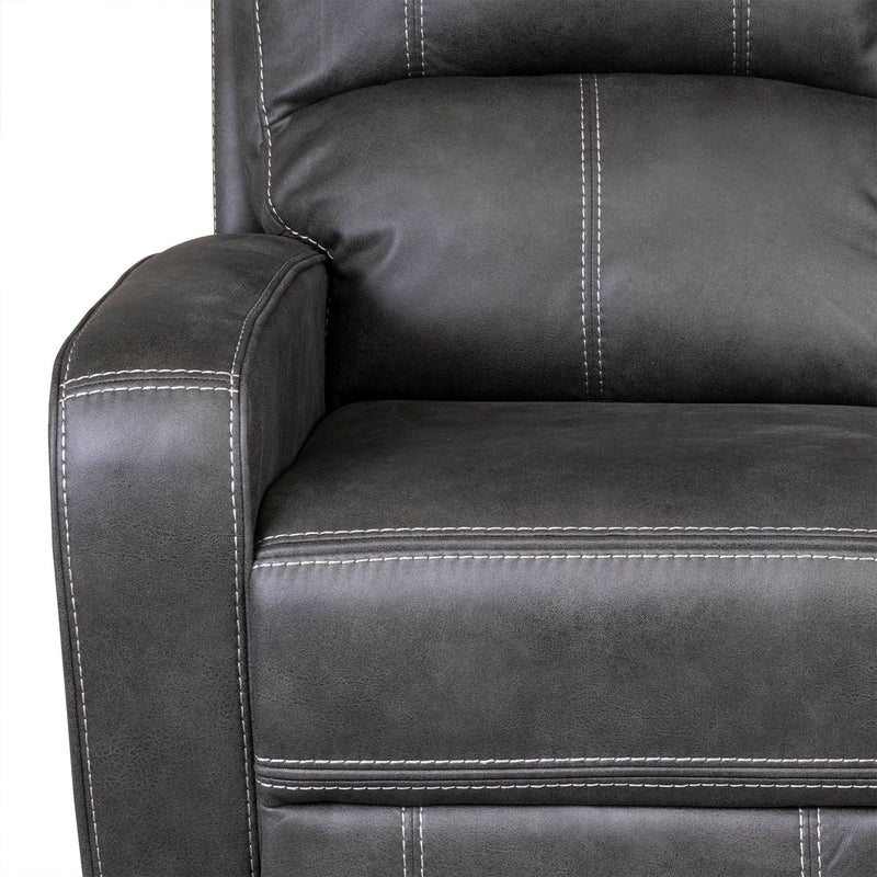 Galway Gunmetal Recliner Corner Sofas