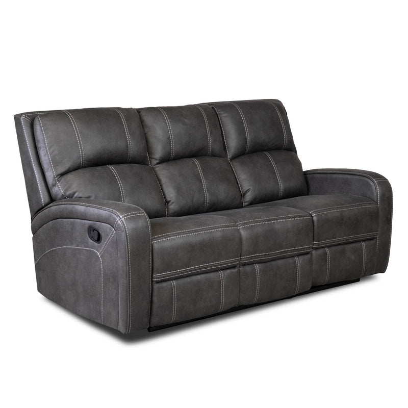 Galway 3+2 Gun Metal Fabric Recliner Sofas