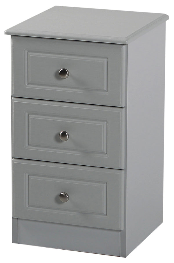 Grey Ash 3 Drawer Locker