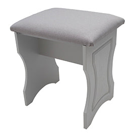 Grey Ash Kneehole Desk Dresser Set