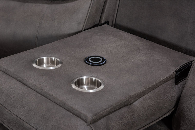 Hampshire Gunmetal Recliner Corner Sofas