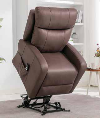 Hugo Fabric Riser Recliner Chairs