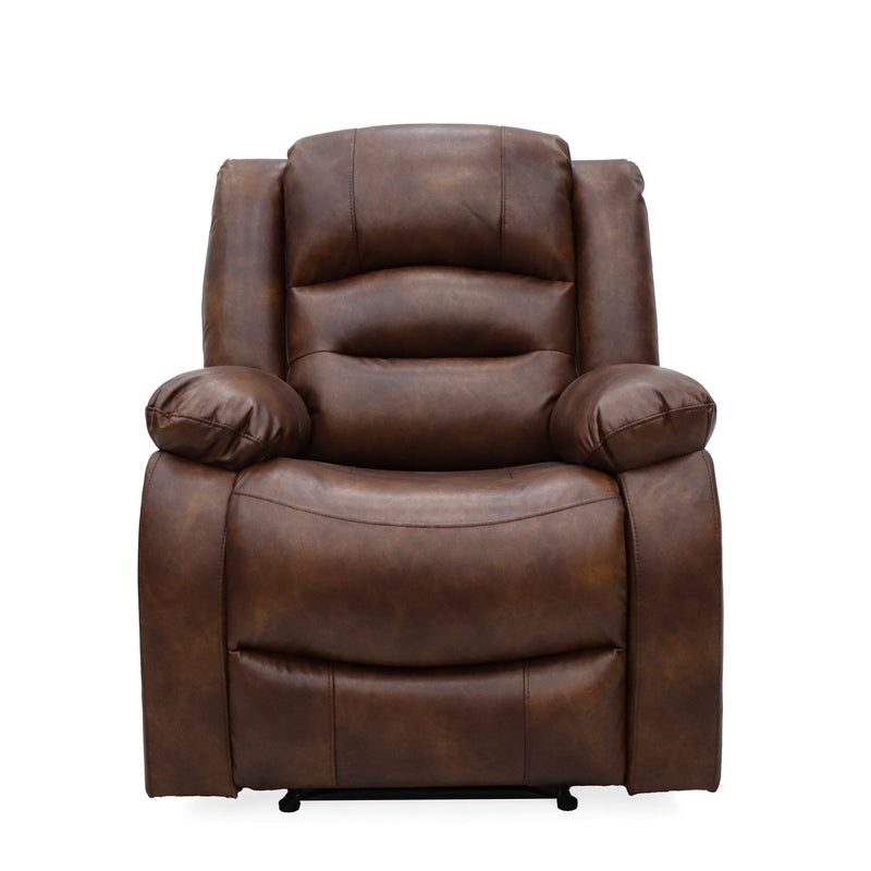 Tyler Tan Leather Recliner Sofas