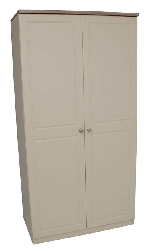 Milano Cream Oak 3ft Plain Robe