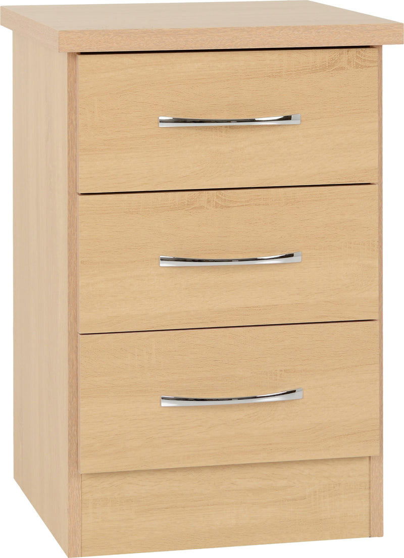 Nevada 4 Door 2 Drawer Mirrored Wardrobe Bedroom Set