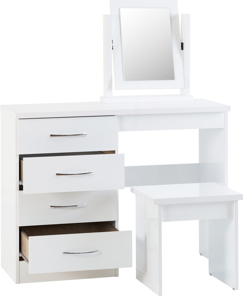 Nevada 4 Drawer Dressing Table Set