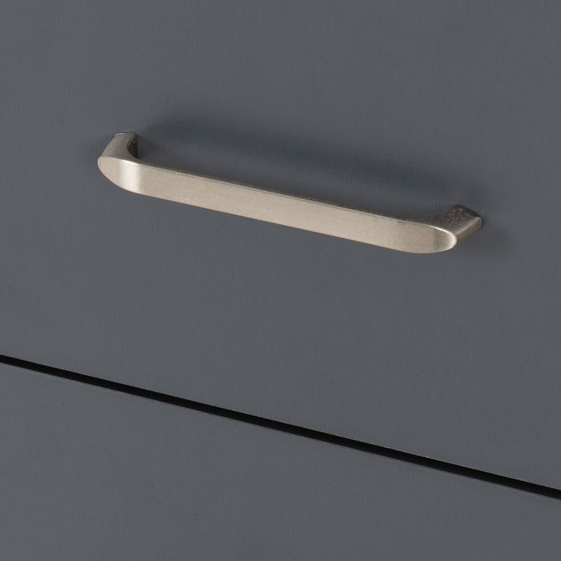 Portland Grey/White/Oak Effect 2 Drawer Locker