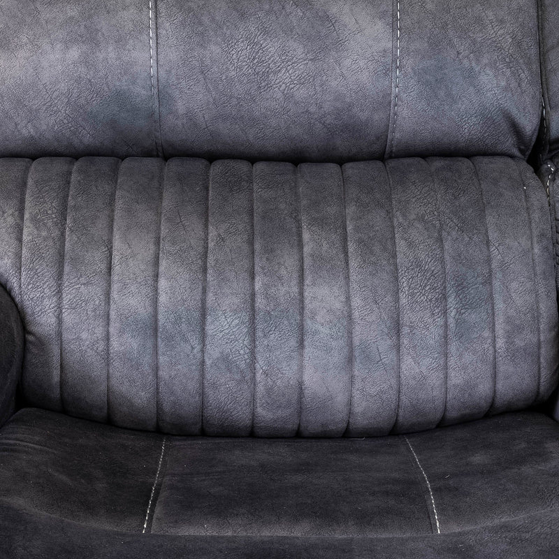 Dark Grey Reclining Corner Sofas Newtownards, Platina