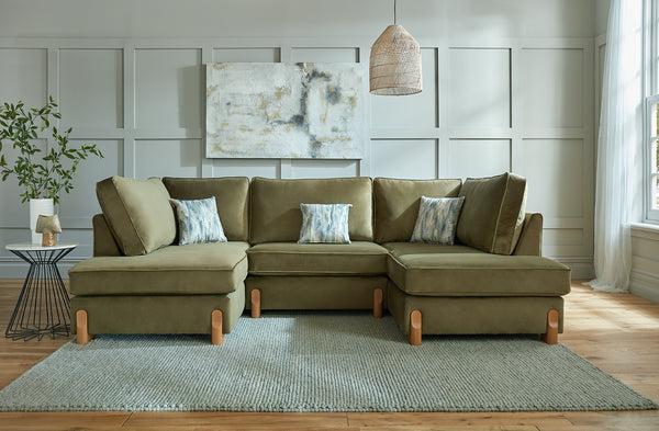 Aston Finch Bespoke Serene U Shaped Corner Sofas