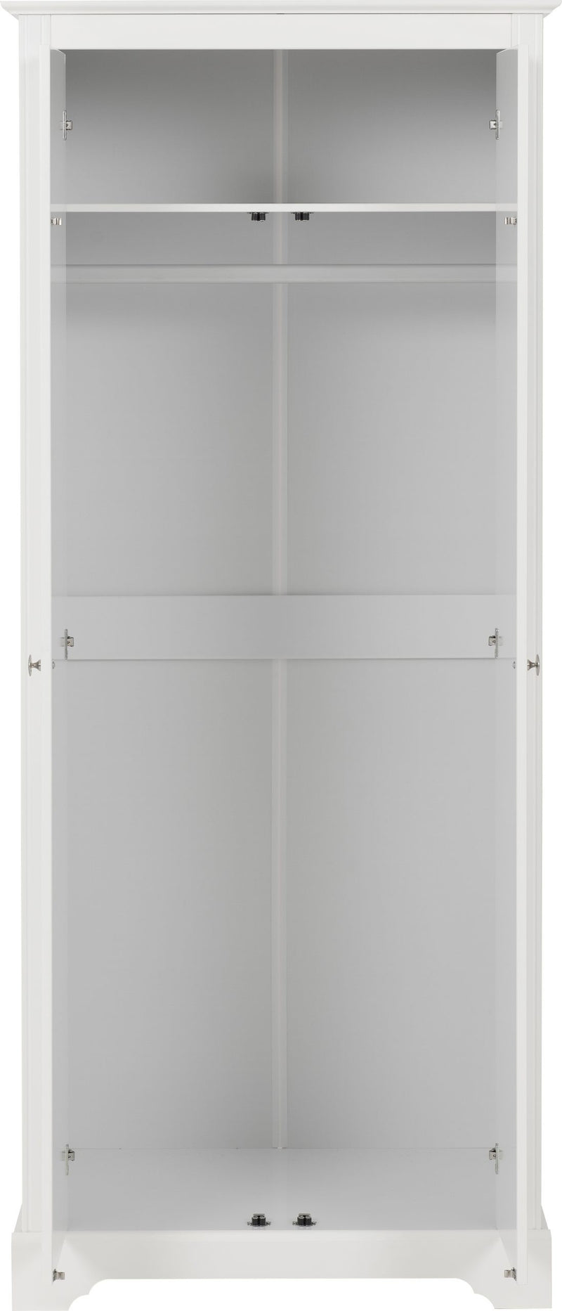 Stratford 2 Door Wardrobe Set White