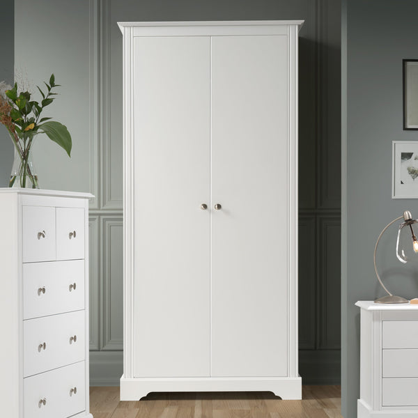 Stratford 2 Door Wardrobe Set White