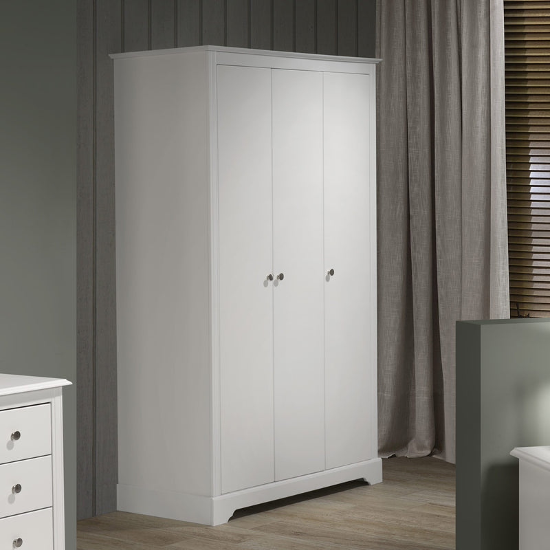 Stratford 3 Door Wardrobe White