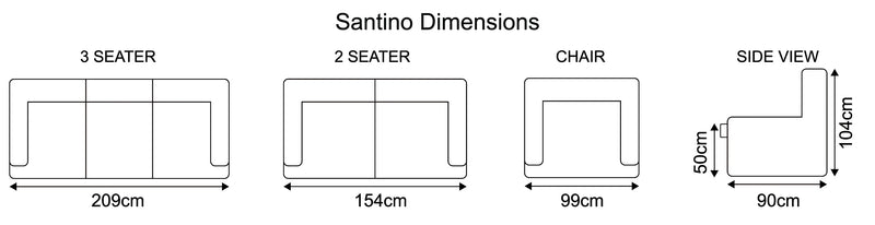 Santino Grey Power Reclining Sofas Banbridge