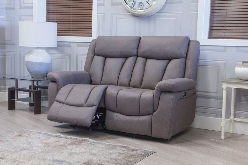 Santino Grey Power Reclining Couches Northern Ireland