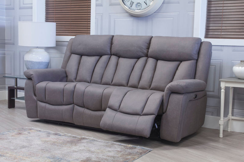 Santino Grey Power Recliner Couches Newcastle