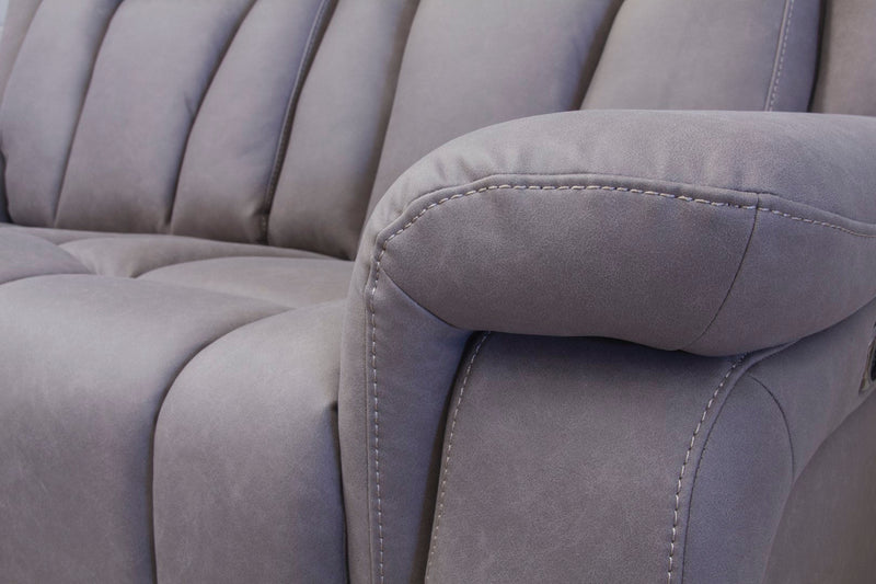 Santino Grey Power Recliner Sofas Northern Ireland