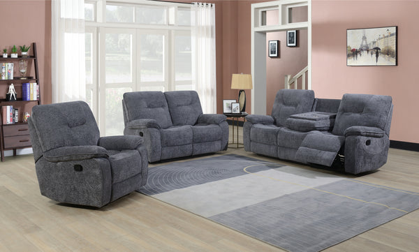 Newcastle 3+2 Recliner Grey Fabric Sofas