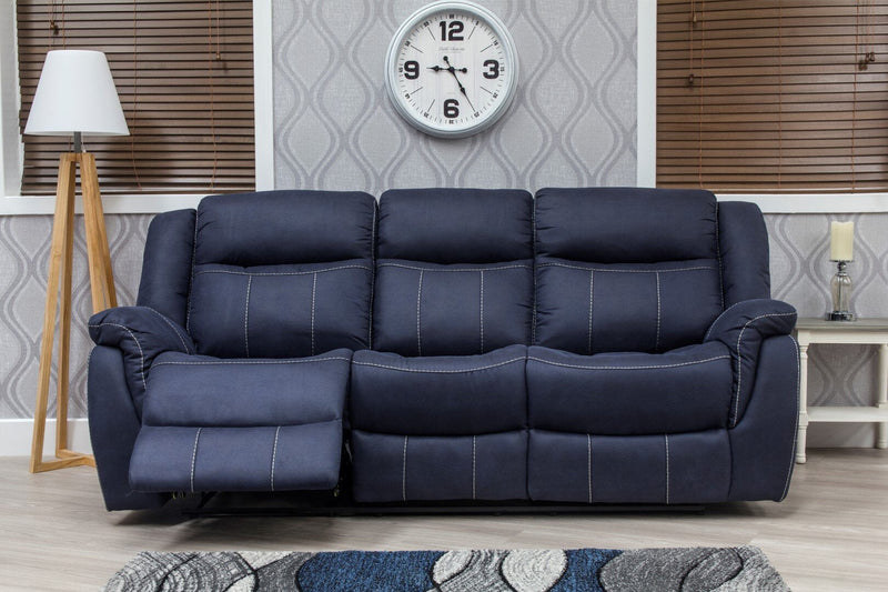 3+2+1 Grey Recliner Couches Enniskillen, Walton