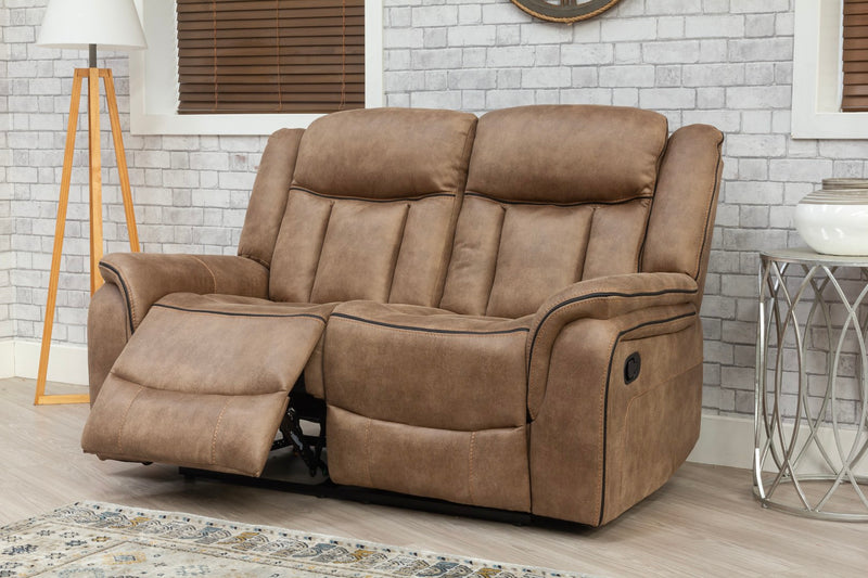 Athens Recliner Sofas Fabric Sandstone