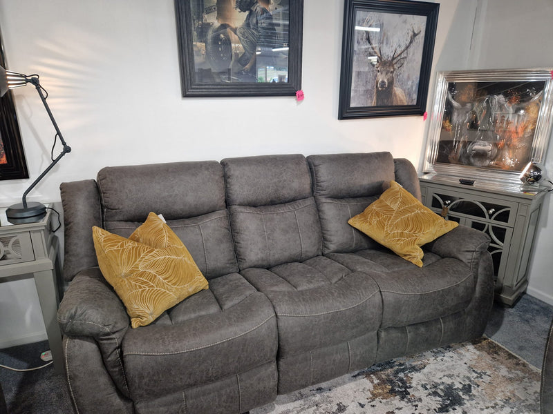 3+2+1 Grey Recliner Sofas Lisburn, Walton