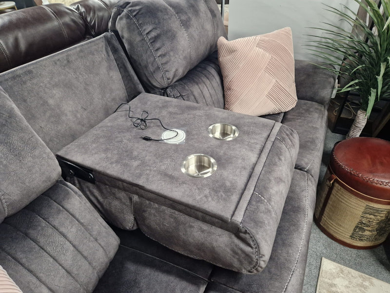 The Platina Dark Grey Sofas