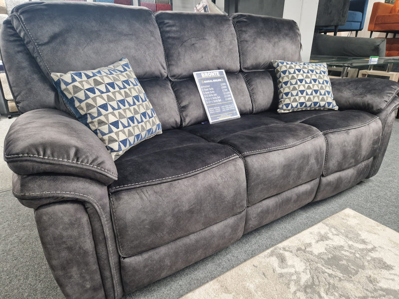 Reclining Sofas - The Bronte Marble Grey Sofas