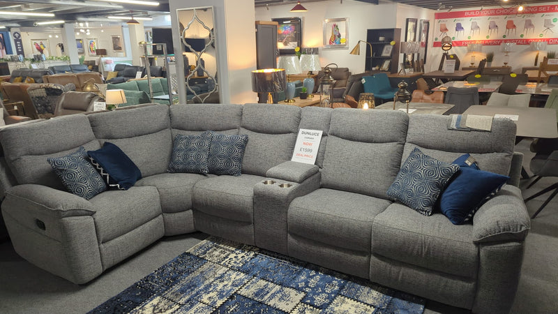 Dunluce Fabric Recliner Corner Sofas