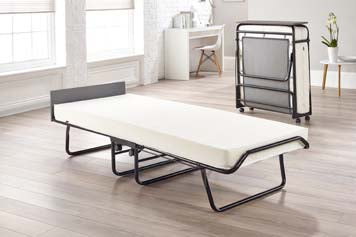 Jay-Be Supreme Automatic Folding Bed with Rebound e-Fibre Mattress Small Double