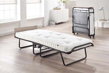 Jay-Be Supreme Automatic Folding Bed with Micro e-Pocket Sprung Mattress - Single