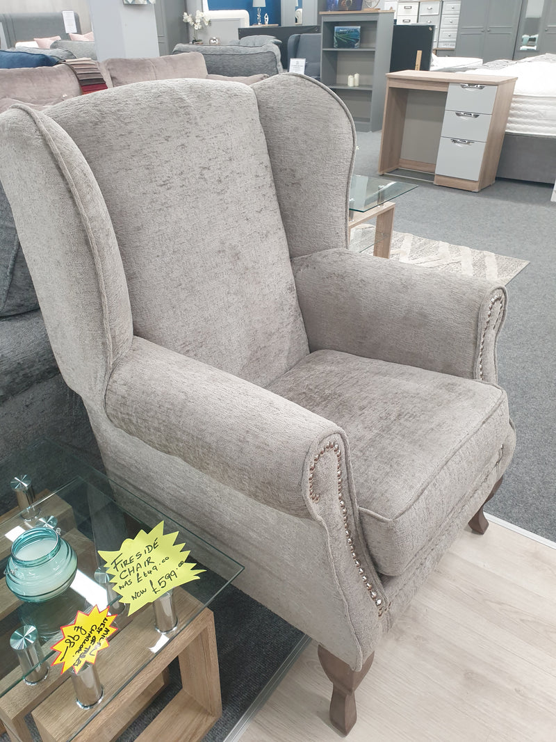 The Amor Wing Back Chair - Choose Your Colour