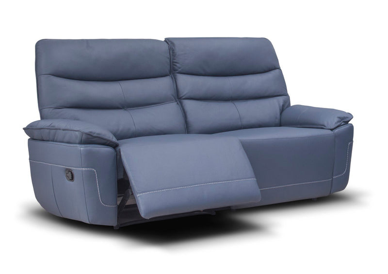 Cadiz Leather 3+1+1 Seater Recliner Sofa