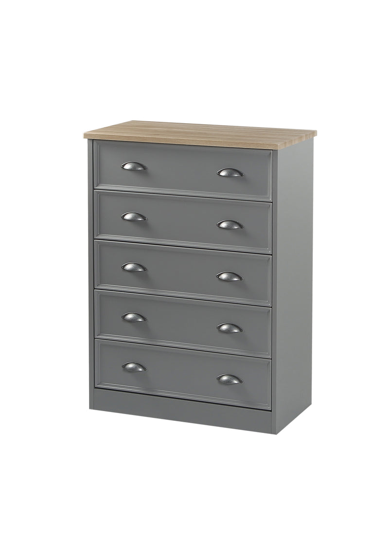 Gleneagle 5 Drawer Chest of Drawers