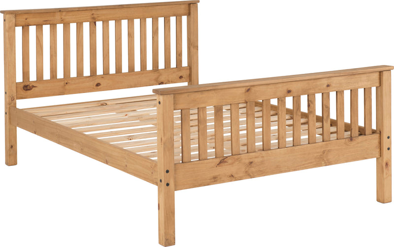 Monaco 4'6" Double Bed High Foot End